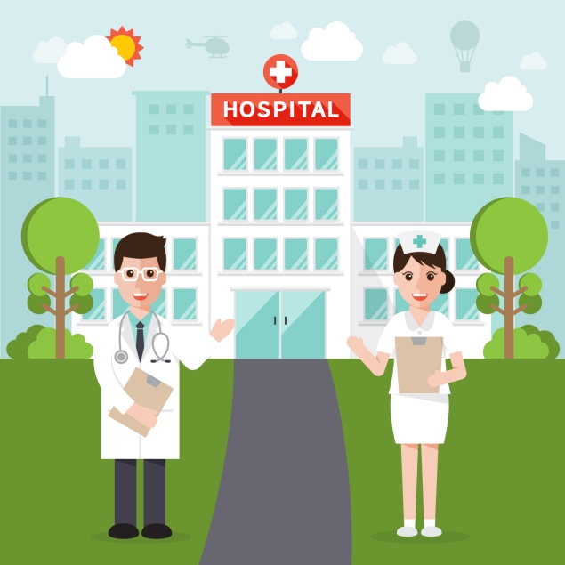 Urvasu_ilustrasi rumah sakit_Cerita lucu di Rumah Sakit